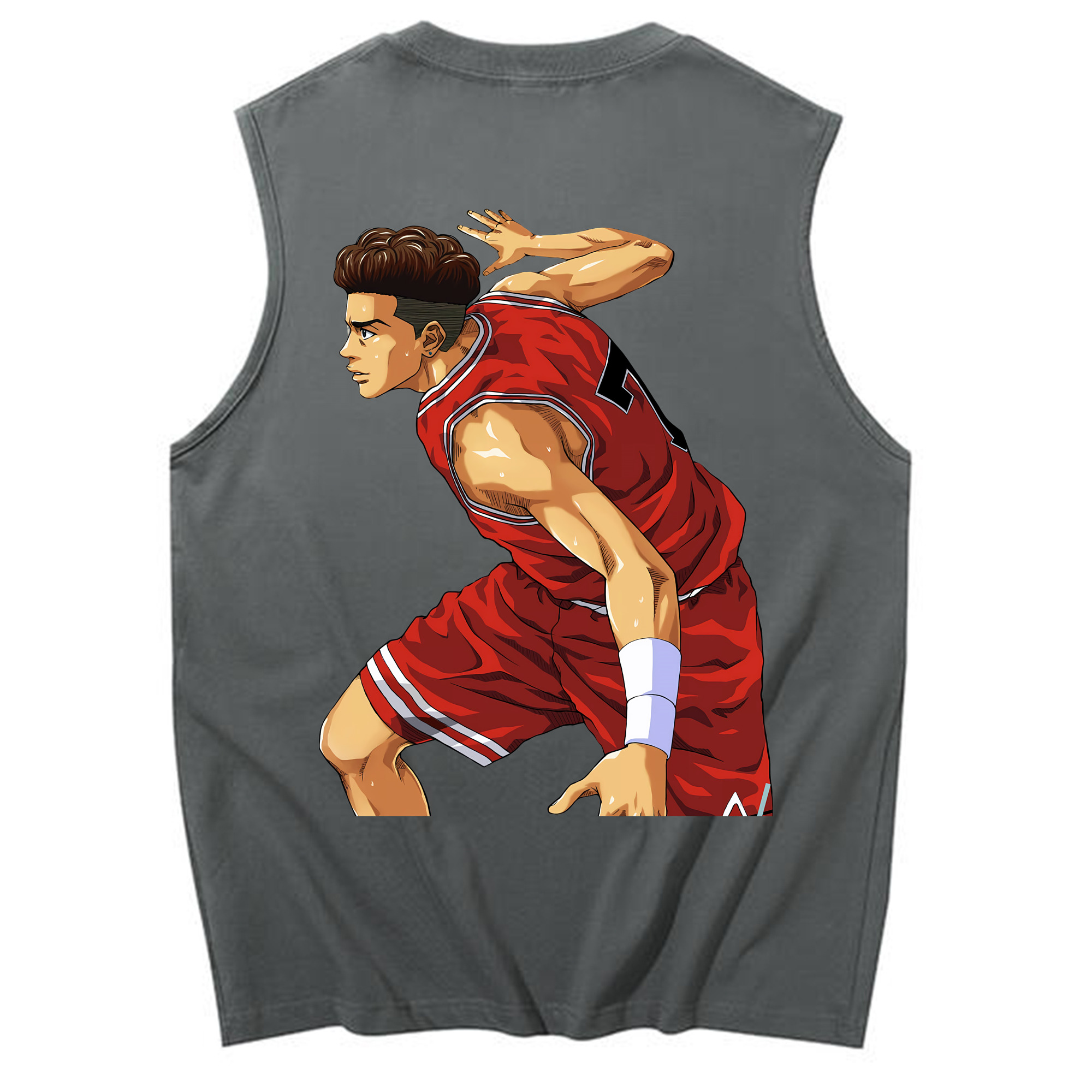 （画像用） SLAM DUNK／スラムダンク コットン100％タンクトップ（背面プリント）